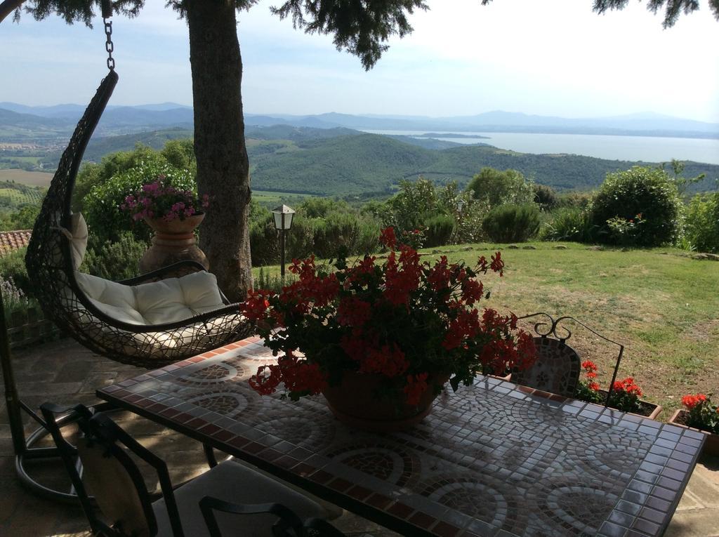 Agriturismo La Bicocca - Apt. "Il Leccio" Castel Rigone Luaran gambar